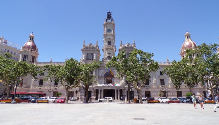 Plaza del Ayuntamiento en Valencia